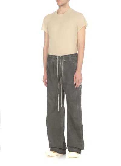 Shop Rick Owens Drkshdw Trousers Grey