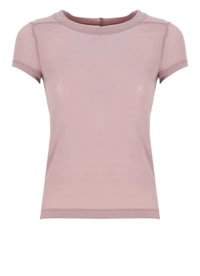 Shop Rick Owens T-shirts And Polos Pink