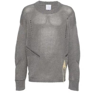 Shop Roa Sweaters In Grey