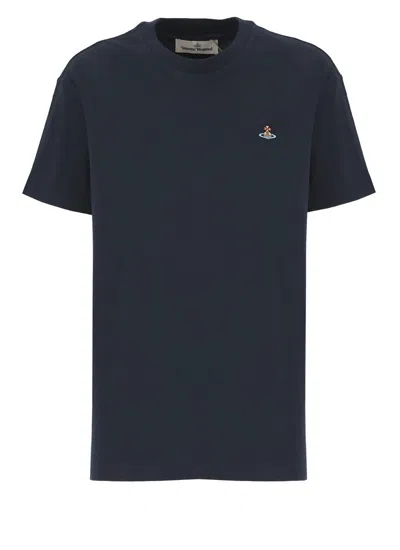 Shop Vivienne Westwood T-shirts And Polos Blue