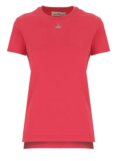 Shop Vivienne Westwood T-shirts And Polos Red