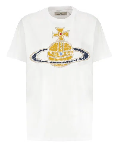Shop Vivienne Westwood T-shirts And Polos White