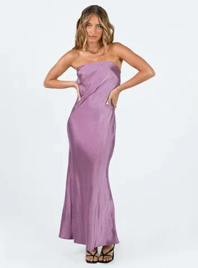 Princess Polly Haley Maxi Dress In Mauve