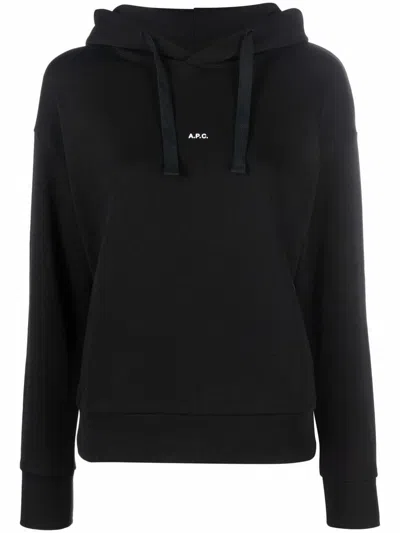 Shop Apc A.p.c. Sweatshirt In Lzz Noir