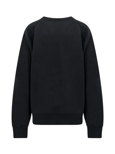 Shop Ami Alexandre Mattiussi Ami Paris Sweatshirt In Black