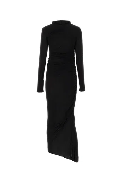 Shop Andreädamo Andrea Adamo Dress In Black