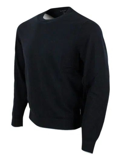 Shop Armani Exchange Sweaters In Black