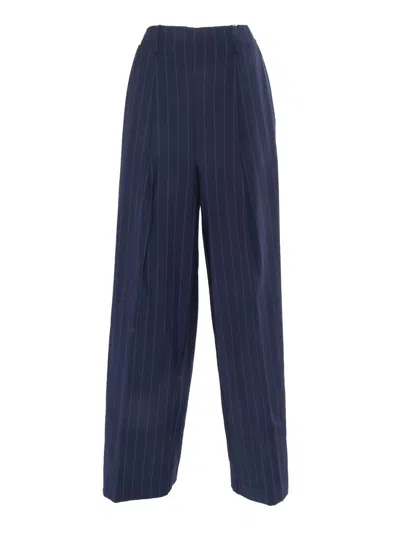 Shop Ballantyne Pants In Blue