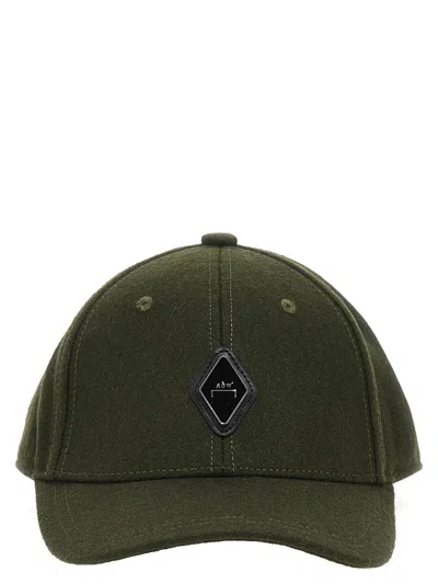 Shop A-cold-wall* 'diamond Wool' Cap In Green