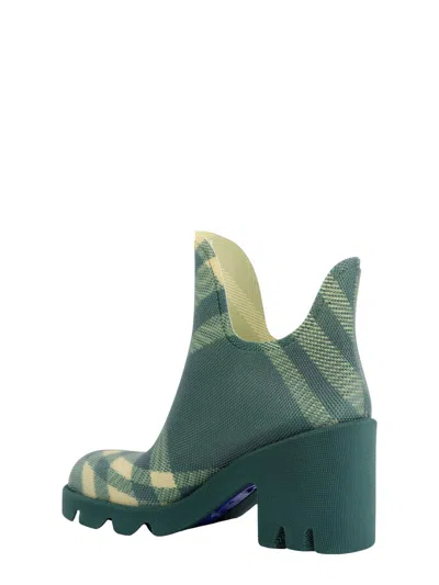 Shop Burberry Ankle Boots In Green