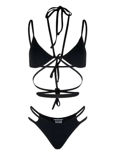 Shop Andreädamo Andreādamo Double Bikini Clothing In 004 0473 Black