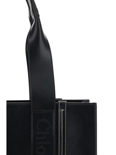 Shop Chloé Handbags In Black