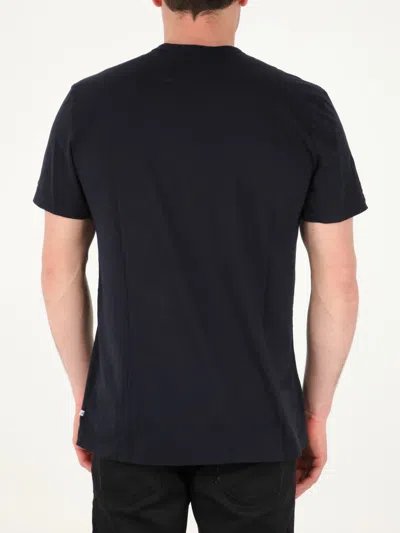 Shop James Perse Blue Cotton T-shirt