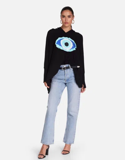 Shop Lauren Moshi X Wilma X Painted Evil Eye In Black