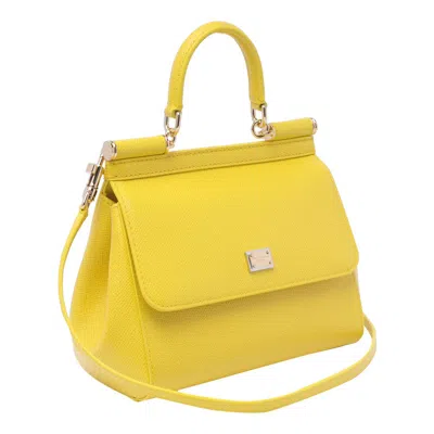 Shop Dolce & Gabbana Bags In Yellow