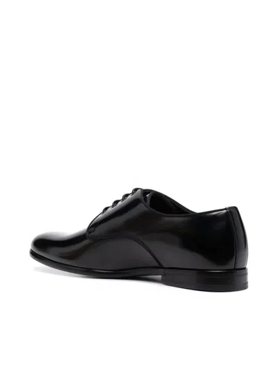 Shop Dolce & Gabbana Derbies Shoes In Black