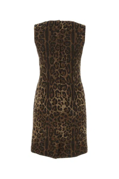 Shop Dolce & Gabbana Dress In Tessaccoppiatodoub