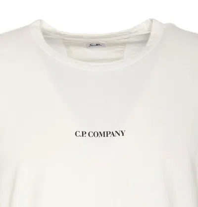 Shop C.p. Company T-shirts And Polos In White