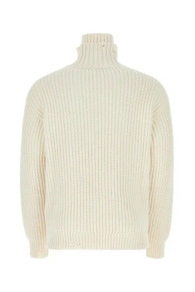 Shop Dsquared2 Dsquared Knitwear In Offwhite