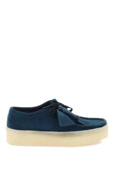 Shop Clarks Originals Wallabee Cup Lace-up Shoes In Blue