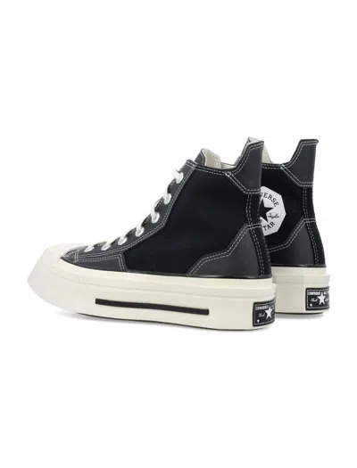 Shop Converse Sp Chuck 70 Deluxe Squared Hi Sneakers In Black