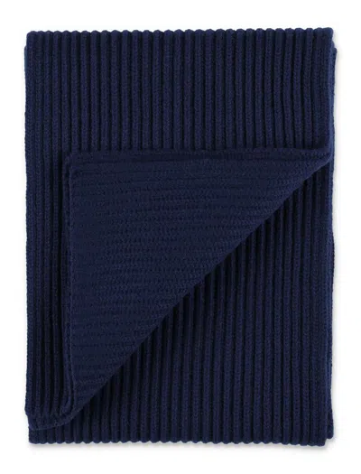 Shop Kenzo Scarf Tag In Navy