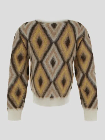 Shop Etro Sweaters In Brown
