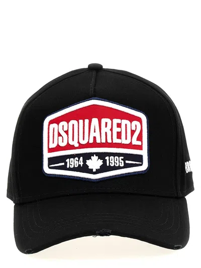 Shop Dsquared2 Logo Cap In Black