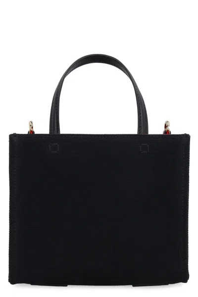 Shop Givenchy G Canvas Mini Tote Bag In Black