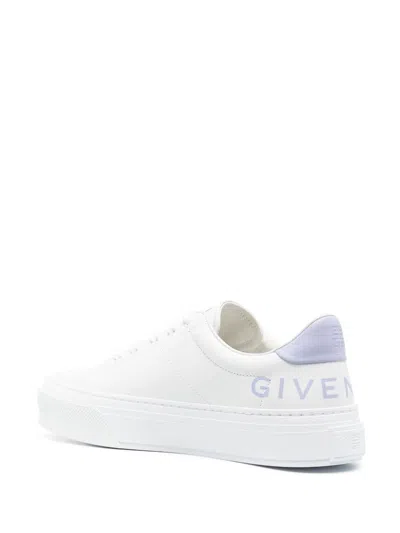 Shop Givenchy Sneakers In White/lilac