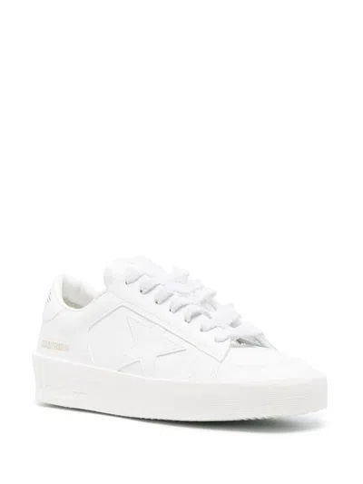 Shop Golden Goose Sneakers Shoes In White