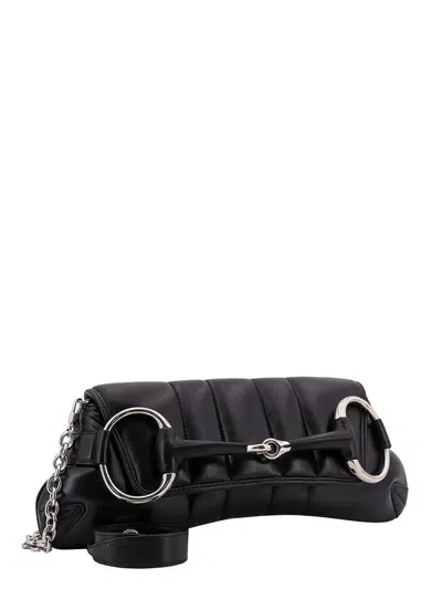 Shop Gucci Horsebit Chain In Black