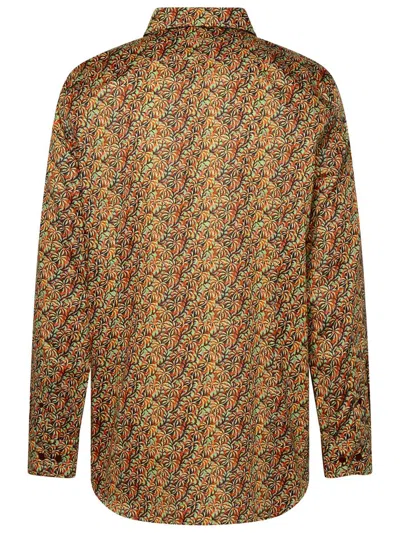 Shop Etro Multicolor Cotton Shirt