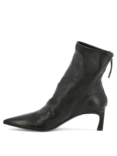 Shop Halmanera "vale" Ankle Boots In Black