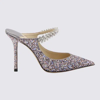 Shop Jimmy Choo Sprinkle Mix Rhinestones Bling Sabot Pumps In Aa0959