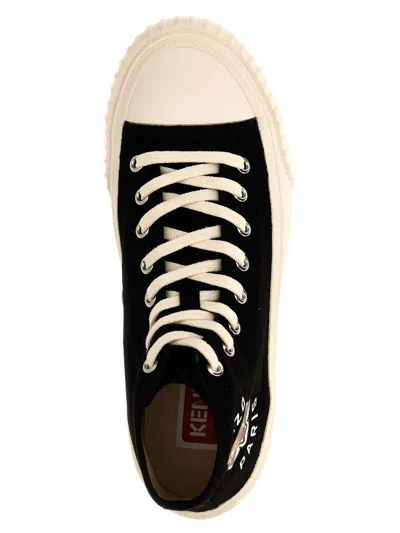 Shop Kenzo 'foxy' Sneakers In White/black