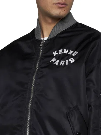 Shop Kenzo Coats In Black