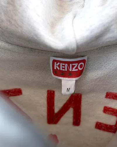 Shop Kenzo Sweatshirt In Grigio Chiaro