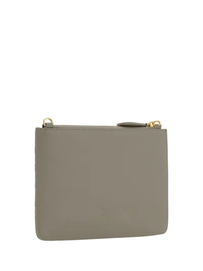 Shop Pinko Clutches In Noce-antique Gold
