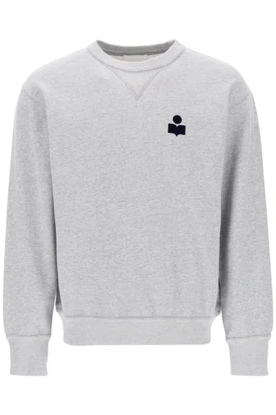 Shop Isabel Marant Marant Mike Crew-neck Sweatshirt In Grey