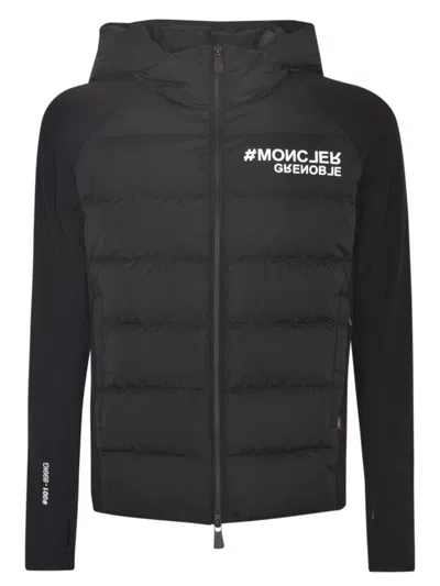 Shop Moncler Grenoble Sweaters Black