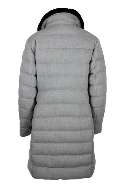 Shop Moorer Coats In Grey