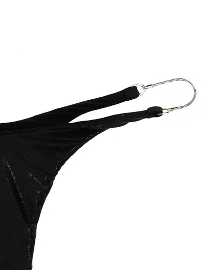Shop Mugler Chain Bikini Briefs In Black