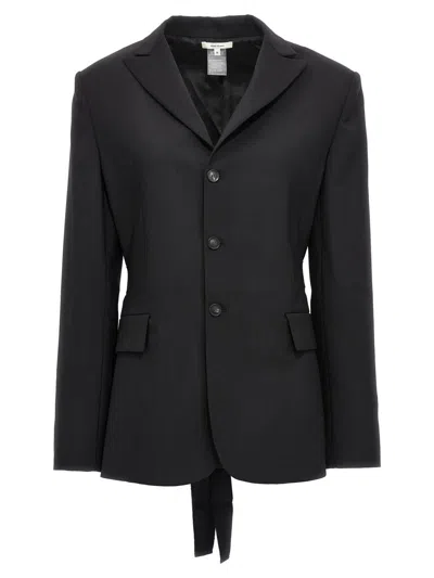 Shop Nensi Dojaka 'tailored' Blazer In Black