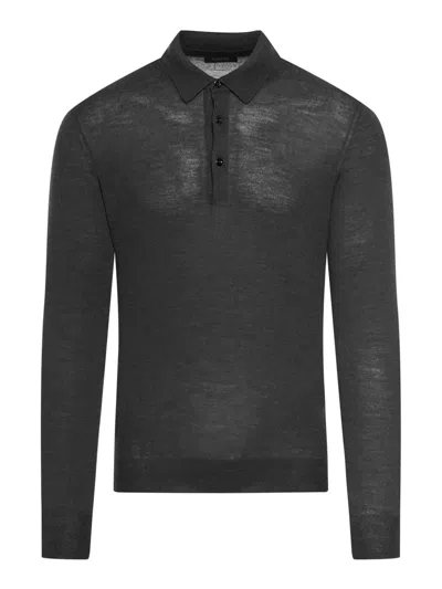 Shop Nome Polo Neck Sweater In Black