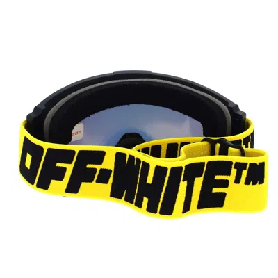 Shop Off-white Sunglasses In Yellow