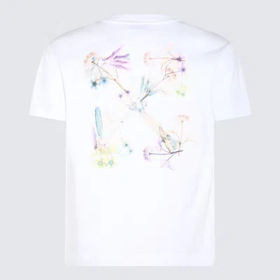 Shop Off-white T-shirts And Polos In White/multi