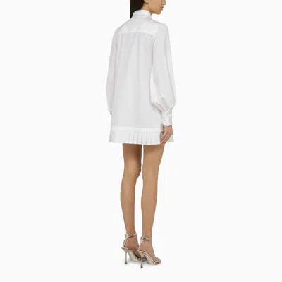 Shop Off-white ™ Pleated Shirt Dress