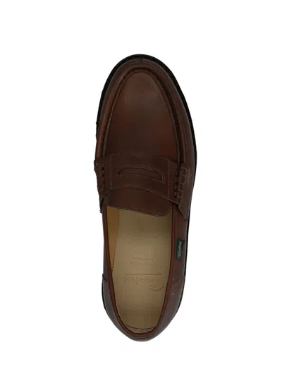 Shop Paraboot 'remis' Loafers In Brown