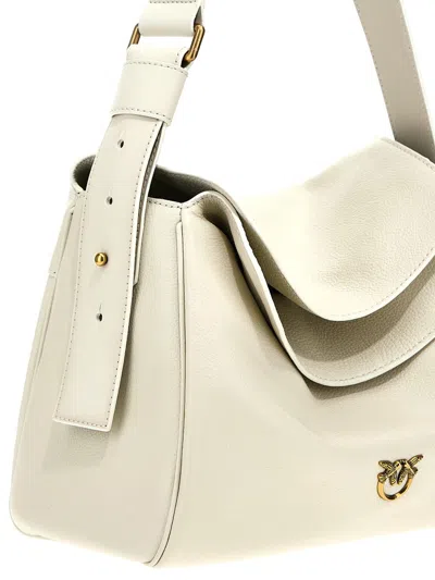 Shop Pinko 'leaf' Shoulder Bag In White